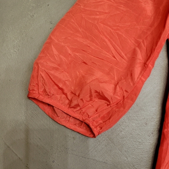 [EUC] Boden Limited Edition Split Neckline 3/4 Sleeve Blouse Wrinkled Fabric - Picture 5 of 9